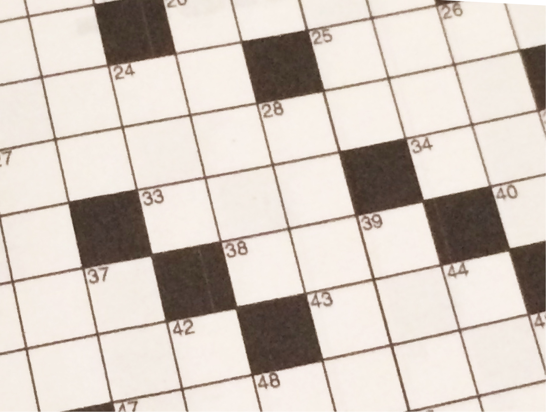 The Lean, Mean, Crossword Zine Jesse Bergen's Portfolio